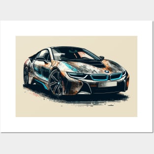 BMW i8 Posters and Art